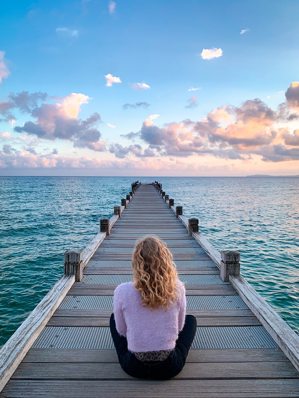 Woman enjoying life after the healing seminar